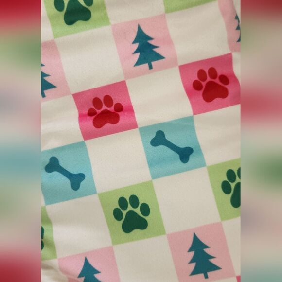 Festive Paw Print Stocking New! - Picture 4 of 5